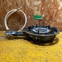 C(7200) タチバナ 鋳物 コンロ TS-208 業務用 都市ガス用 ガスコンロ 厨房機器 飲食店 店舗用 中古品の画像
