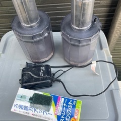 水槽用品フィルターセット (こんぶぅ〜) 肥前白石のその他の中古