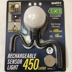 NEWGALE 充電式どこでもセンサーライト
の画像