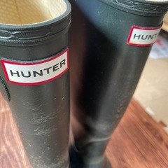 Hunter レインブーツ　長靴の画像