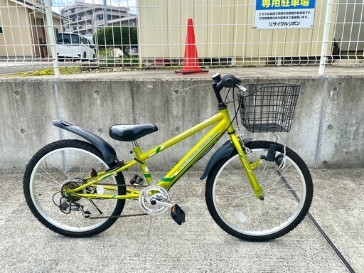 メテオストリーム 子供自転車 22インチ 中古 自転車 6段変速