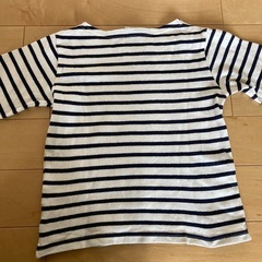 ボーダーカットソーの画像