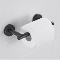 新品⭐️ トイレットペーパーホルダー 紙巻器 SUS304 ステンレススチール ブラックの画像