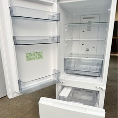 ■美品 2023年製■シャープ 179L やや大きめ2ドア冷蔵庫■SHARP SJ-D18J-W 2ドア冷凍冷蔵庫 1～2人用 マットホワイトの画像