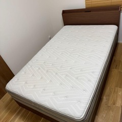 ニトリNスリープマットレスセミダブル (ぽっぷ) 習志野のベッド