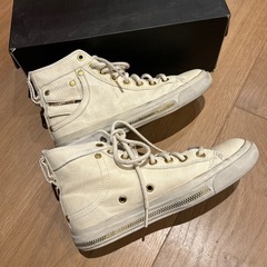 DIESEL ディーゼル　ハイカット　スニーカー　23cm  の画像