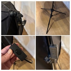 PHOTO TOOLS フォトツールズ SOFT LIGHT BOX ソフトライト ボックス 撮影 ライト セットの画像