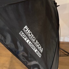 PHOTO TOOLS フォトツールズ SOFT LIGHT BOX ソフトライト ボックス 撮影 ライト セットの画像