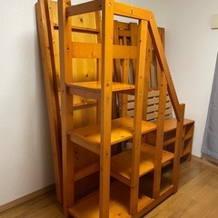  決まりました！　システムベッド　木製の画像