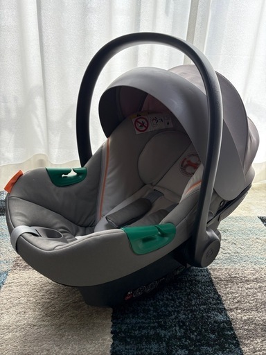 美品✨　cybex AtonS2 i-SIZE カーシートアダプター付き
