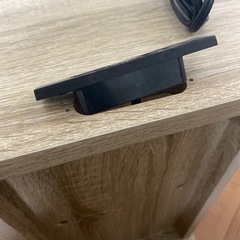 美品　サイドテーブル　ナチュラルの画像