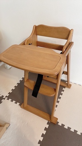 ベビーチェア ウッド 【美品】ニトリ 難く