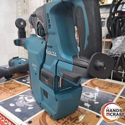 ✨マキタ中古HR244D充電式ハンマドリル24mm＋集じん機18V本体