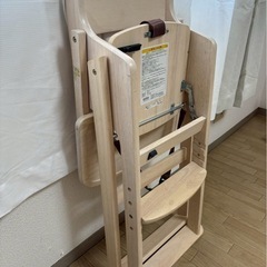 【KATOJI 木製ハイチェア】の画像