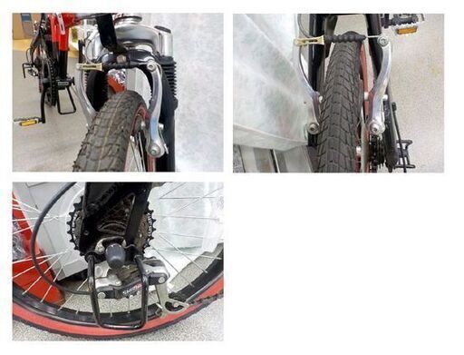 20インチ 折りたたみ自転車 6段変速ギア トニーノ・ランボルギーニ