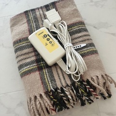 電気ひざ掛け毛布　電気毛布　
の画像
