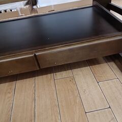 ★ジモティ割あり★  センターテーブル ブラウン H41×D60×W105 クリーニング済み TK5011の画像