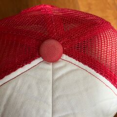 キャップ　赤　帽子　サイズ５４～の画像