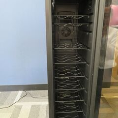 ワインセラー MASAS 黒 棚9段 MSO-W018 ワインクーラーの画像