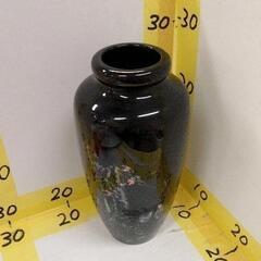 0424-461 花器　漆器　螺鈿細工