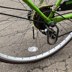 防犯登録解除済み　27インチ　6段切り替え　LEDライト付きの画像