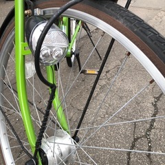 防犯登録解除済み　27インチ　6段切り替え　LEDライト付きの画像