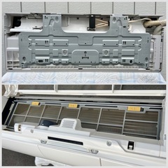 ■日立 エアコン 12畳用 2022年製 白くまくん■HITACHI RAS-X36MBK 3.6kw 単相100V（アイエル型） 冷媒R32■フィルター自動お掃除機能あり 凍結洗浄 除菌ヒートプラスの画像