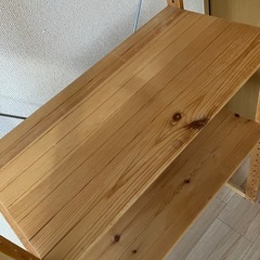 木製棚の画像