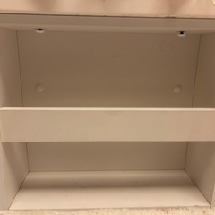 美品！ホワイトローテーブルの画像