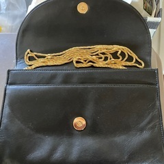 お取引ありがとうございました。ハナエモリの黒いセカンドバック兼ショルダーバック⚠️ただいまお取引お話し中です⚠️の画像