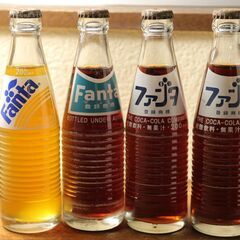 当時物 未開栓 ファンタオレンジ ファンタグレープ 200ml 瓶の画像
