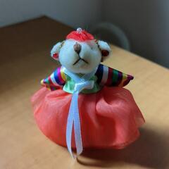 テディベアストラップ　韓服　チマチョゴリの画像