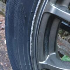 DUNLOP EC-202 155/65r14 2021年製 アルミ付4本セット の画像