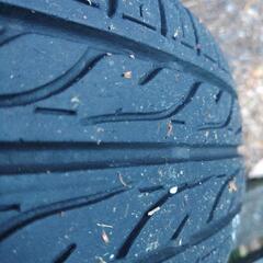 DUNLOP EC-202 155/65r14 2021年製 アルミ付4本セット の画像