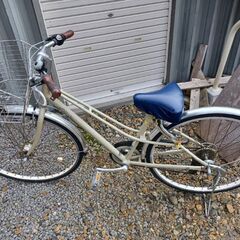 【防犯登録解除済】難あり 自転車 サイズ27