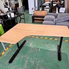 大阪❗️♻️エコマックス♻️配送も可🙌⭕️「S981」⭐️IKEA⭐️BEKANT コーナーデスクの画像