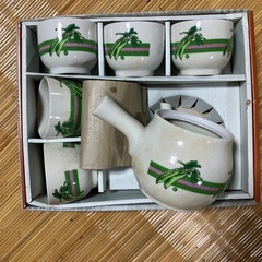 【新品未使用】🫛枝豆柄！急須と湯呑み🍵セット！