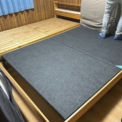 【決まりました】ワイド ダブルベットフレーム