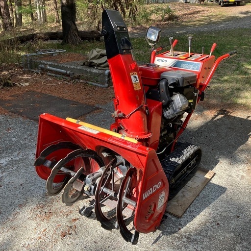 ワドー 除雪機 SS80H-E ガソリンエンジン 完動品 ＊ ホンダ除雪