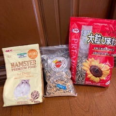 ハムスターの餌