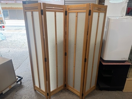 4連のパーテーション　間仕切り　衝立　大塚家具