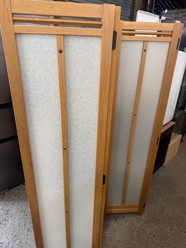 4連のパーテーション　間仕切り　衝立　大塚家具