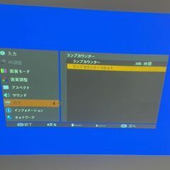 CANON キャノン プロジェクター LV-7295 395時間 リモコンなし 通電確認済の画像