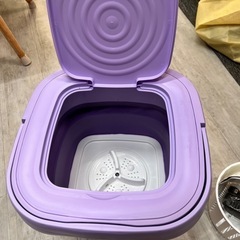 折りたたみ洗濯機　未使用品の画像