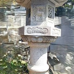 春日灯籠1基の画像