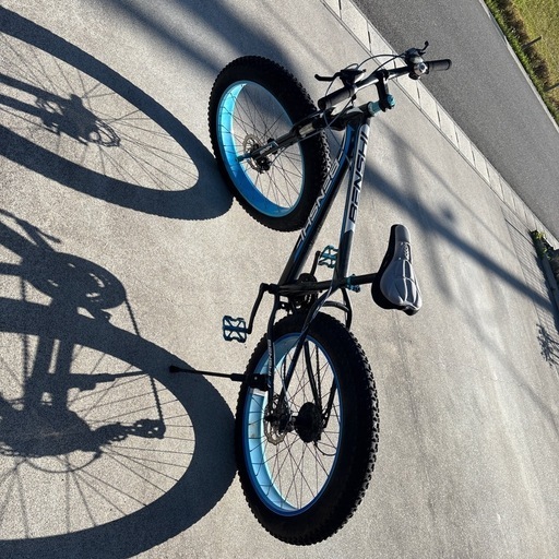 極太タイヤ フィアット 自転車 福島市直接引き取り歓迎 極太タイヤ