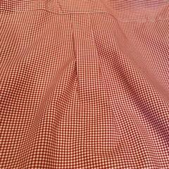 ユニクロ 赤 チェックシャツ L /  未使用品の画像