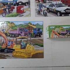 くもんパズル 　STEP１・２・３・４ (のりもの)　幼児教材　№3の画像