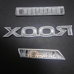 金メッキ風　エンブレム　デイズルークス　B21A　バックドア　NISSAN　②の画像