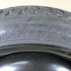 ☆日産ノート用　テンパータイヤ　T105/70D14☆中古品の画像